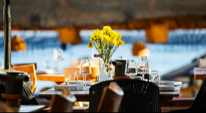 Service offered at Seaside Santorini Beach Bar Restaurant – PRIVATE EVENTS